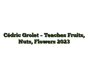 Cédric Grolet – Teaches Fruits, Nuts, Flowers 2023