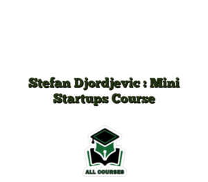 Stefan Djordjevic : Mini Startups Course